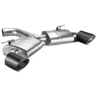 Echappement Final Akrapovic Slip-On  sans embouts pour VW GOLF VII (5G1, BQ1, BE1, BE2)  2.0 GTI 245cv
