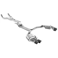 Cat-Back Akrapovic Evolution Line Sportauspuffanlage für AUDI A7 Sportback (4GA, 4GF) S7 quattro 420 PS