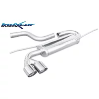 Echappement Final Inoxcar  2x80mm Racing Angled