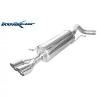 Echappement Final Inoxcar  2x80mm  Racing Angled