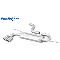 Echappement Final Inoxcar  2x80mm  Racing Angled