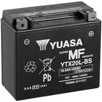 Batterie Moto Yuasa YTX20L  12V 18.9Ah  