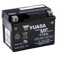Batterie Moto Yuasa YTX4L  12V 3.2Ah  