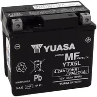 Batterie Moto Yuasa YTX5L  12V 4.2Ah  