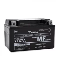 Batterie Moto Yuasa YTX7A  12V 6.3Ah  