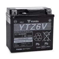 Batterie Moto Yuasa YTZ6V  12V 5.3Ah  