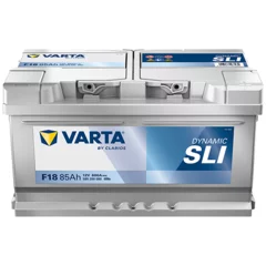 Batterie Voiture Varta F18 Dynamic SLI 12V 85Ah  800A