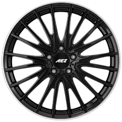 Felgen AEZ Berlin 8.5x19 5x112 ET46 Black/polished Lip