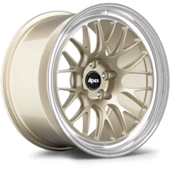 <h2>Apex ML-10RT</h2>Gloss Motorsport Gold   Machined Lip