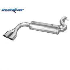 Echappement Final Inoxcar  2x80mm Racing Angled