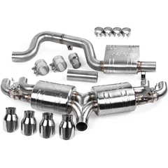 Cat-Back avec système de clapets APR  Slash Cut pour VW GOLF VII (5G1, BQ1, BE1, BE2)  2.0 R 4motion 310cv