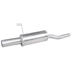 Echappement Final Inoxcar  80mm Rolled pour FIAT PUNTO (188_)  1.2 60 (188.030, .050, .130, .150, .230, .250) 60cv