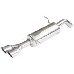 Echappement Final Inoxcar  2x80mm Racing Look pour FORD FIESTA VII (HJ, HF)  1.5 ST EcoBoost 200cv