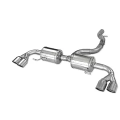 Echappement Final Inoxcar  2x80mm Racing pour AUDI A1 Sportback (8XA, 8XF)  S1 quattro 231cv