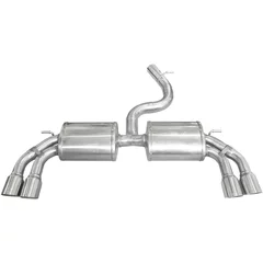 Echappement Final Inoxcar  2x80mm Racing pour AUDI A3 (8V1, 8VK)  S3 quattro 300cv
