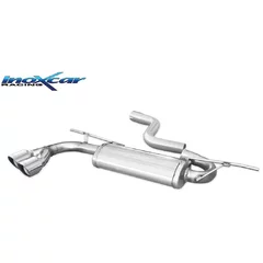 Echappement Final Inoxcar  2x80mm Racing pour AUDI A3 Sportback (8VA, 8VF)  2.0 TFSI 190cv