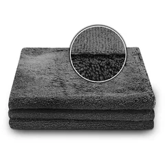 Chiffons microfibre Liquid Elements 40x40cm 350GSM (Pack de 3) 