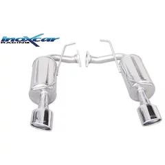 Echappement Final Inoxcar  120x80 Oval pour MAZDA 6 A trois volumes (GG)  2.3 MPS Turbo (GG3P) 260cv