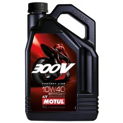 Huile Moto Motul 300V 10W40 Road Racing 4L