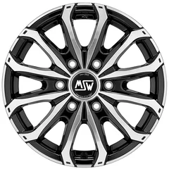 <h2>MSW 48 VAN 6 HOLES</h2>GLOSS BLACK FULL POLISHED