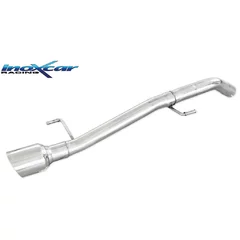 Suppression de Marmite Arrière Inoxcar  102mm Racing Look pour OPEL ADAM (M13)  1.4 S 150cv