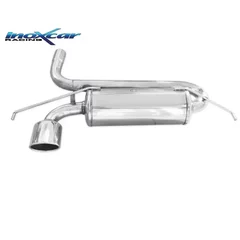 Endschalldämpfer Inoxcar  120x80 Oval für OPEL CORSA D (S07)  1.6 Turbo (L08, L68) 150ps