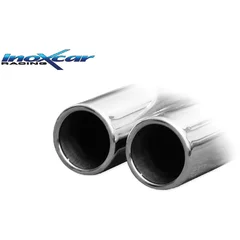 Echappement Final Inoxcar  2x80mm Rolled pour AUDI A3 (8L1)  1.8 125cv