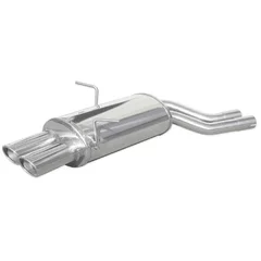 Echappement Final Inoxcar  2x 90x70 pour BMW 3 Coupé (E46)  323 Ci 170cv