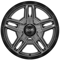 <h2>OZ RALLY ADVENTURE</h2>MATT GRAPHITE BLACK LIP + RIVETS
