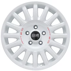 <h2>OZ RALLY RAID</h2>RACE WHITE RED LETTERING