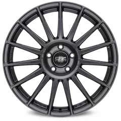 <h2>OZ SUPERTURISMO DAKAR</h2>MATT GRAPHITE SILVER LETTERING