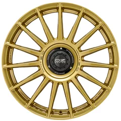 <h2>OZ SUPERTURISMO EVOLUZIONE</h2>RACE GOLD BLACK LETTERING