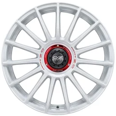 <h2>OZ SUPERTURISMO EVOLUZIONE WRC</h2>RACE WHITE + RED LETTERING