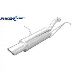 Endschalldämpfer Inoxcar  120x80 Oval für PEUGEOT 307 (3A/C)  1.4 75ps