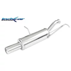 Endschalldämpfer Inoxcar  80mm Rolled für PEUGEOT 307 SW (3H)  1.6 16V 109ps