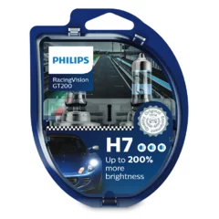 Scheinwerferlampen Philips RacingVision GT200 H7 Duopack 