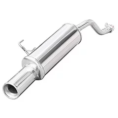 Echappement Final Inoxcar  102mm Rolled pour RENAULT CLIO III (BR0/1, CR0/1)  1.2 16V (BR02, BR0J, BR11, CR02, CR0J, CR11) 75cv
