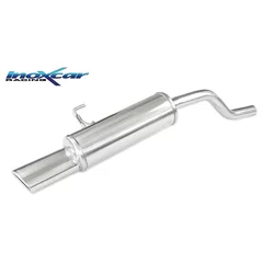 Echappement Final Inoxcar  120x80 Oval pour RENAULT CLIO III (BR0/1, CR0/1)  1.4 16V 98cv
