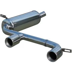 Echappement Final Inoxcar  2x80mm Rolled