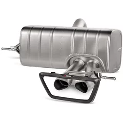 Echappement Final Akrapovic Slip-On Carbon pour RENAULT MEGANE IV Berline bicorps trois ou cinq portes (B9A/M/N_)  1.8 RS TCe 280 (B9M6) 279cv