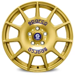 <h2>Sparco TERRA</h2>RACE GOLD BLUE LETTERING