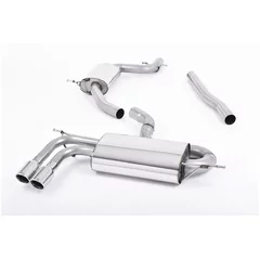 Cat-Back Milltek  69.85 Twin 80mm Jet