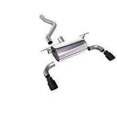 Echappement Final Milltek  Twin 90mm GT90 pour BMW 1 (F21)  M 135 i xDrive 326cv