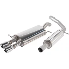 Cat-Back Milltek  63.5 Twin 76.2mm Jet