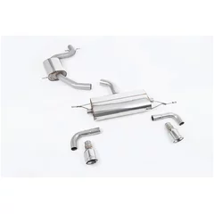 Cat-Back Milltek  69.85 Dual 100mm Jet