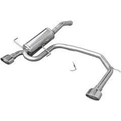 Echappement Final Inoxcar  120x80 Oval pour ALFA ROMEO 147 (937_)  2.0 16V T.SPARK (937.AXA1, 937.AXC1, 937.BXC1) 150cv