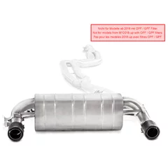 Echappement Final Akrapovic Slip-On pour BMW 4 Gran Coupe (F36)  440 i 326cv