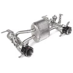Echappement Final Akrapovic Slip-On pour FERRARI 488 GTB (F142M)  3.9 670cv