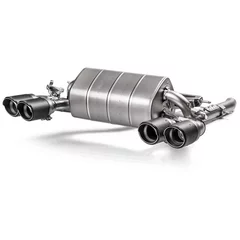 Echappement Final Akrapovic Slip-On Carbon pour BMW 2 Coupé (F22, F87)  M2 Competition 411cv