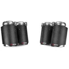 Embouts d'échappement Akrapovic  Carbon
